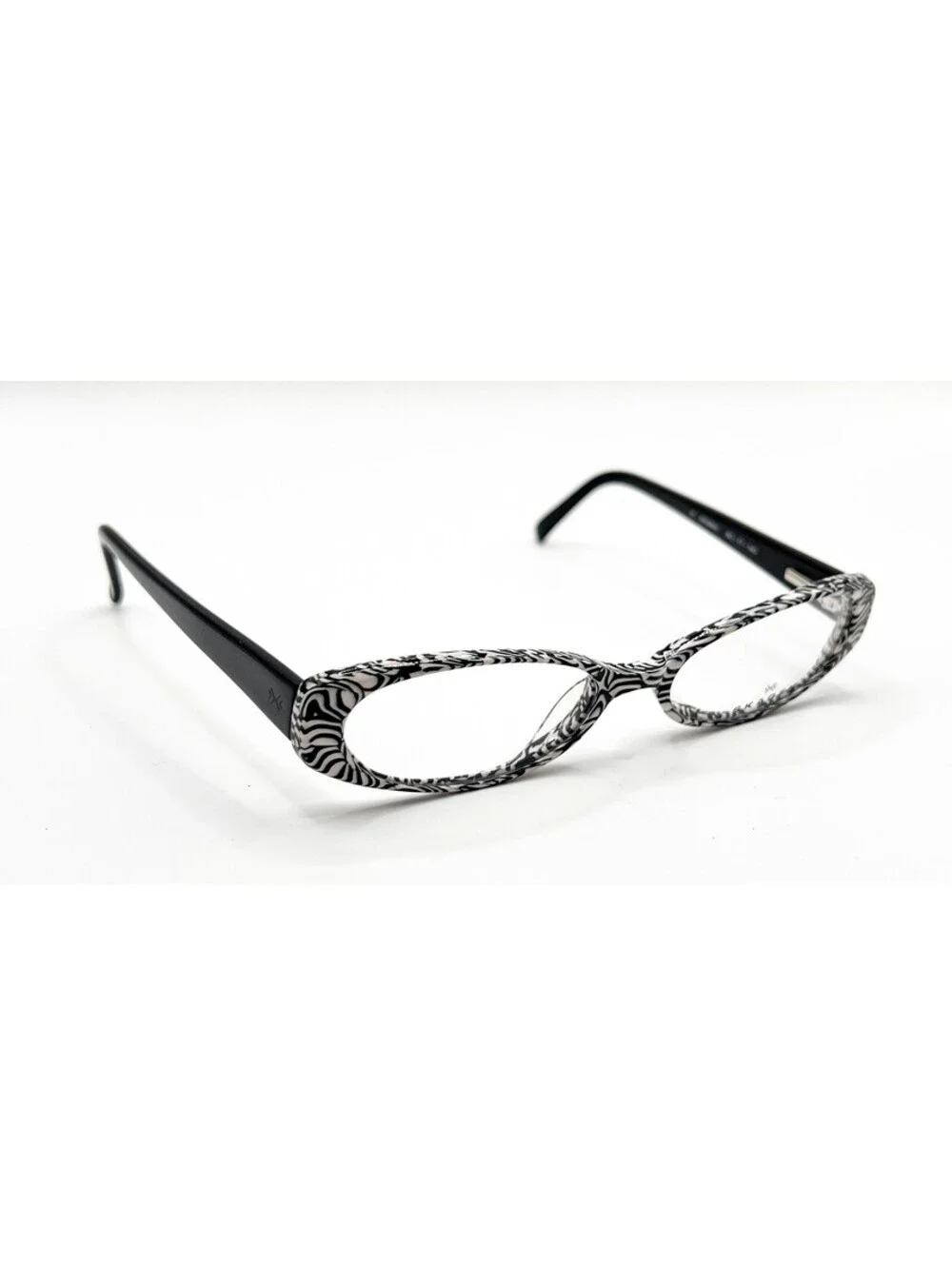 Skagen E302Bw Black White Authentic Eyeglasses 50-17-140
